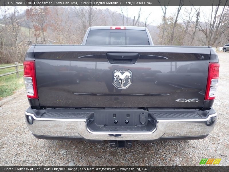 Granite Crystal Metallic / Black/Diesel Gray 2019 Ram 3500 Tradesman Crew Cab 4x4