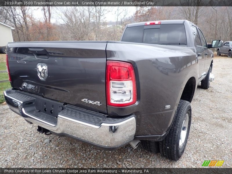 Granite Crystal Metallic / Black/Diesel Gray 2019 Ram 3500 Tradesman Crew Cab 4x4