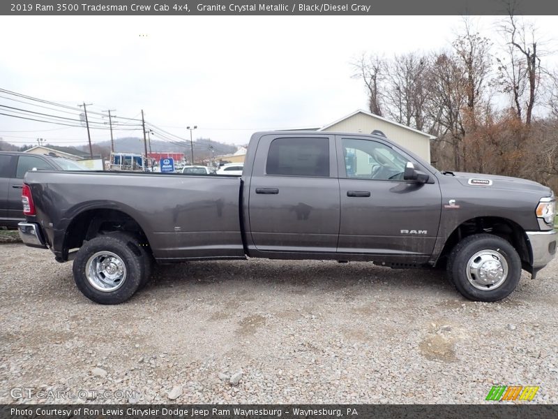 Granite Crystal Metallic / Black/Diesel Gray 2019 Ram 3500 Tradesman Crew Cab 4x4