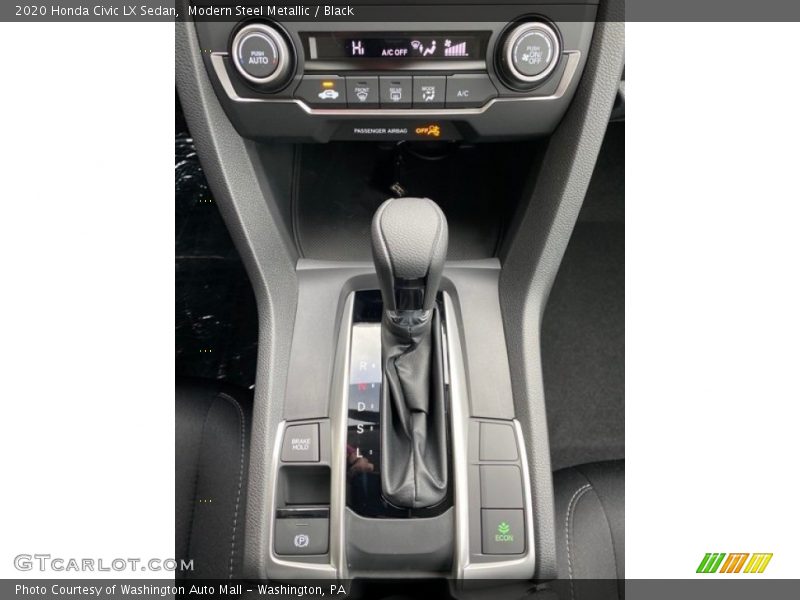  2020 Civic LX Sedan CVT Automatic Shifter