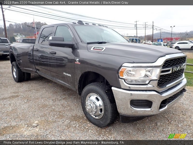 Front 3/4 View of 2019 3500 Tradesman Crew Cab 4x4