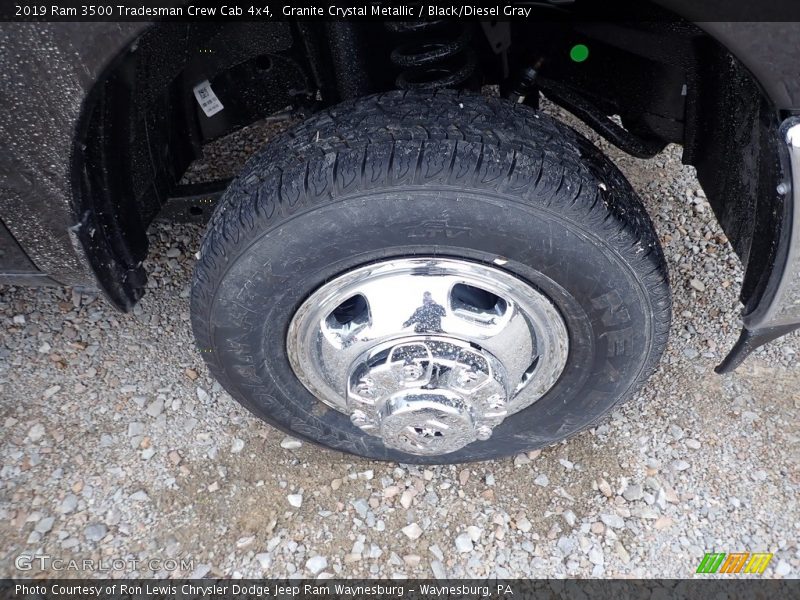 Granite Crystal Metallic / Black/Diesel Gray 2019 Ram 3500 Tradesman Crew Cab 4x4