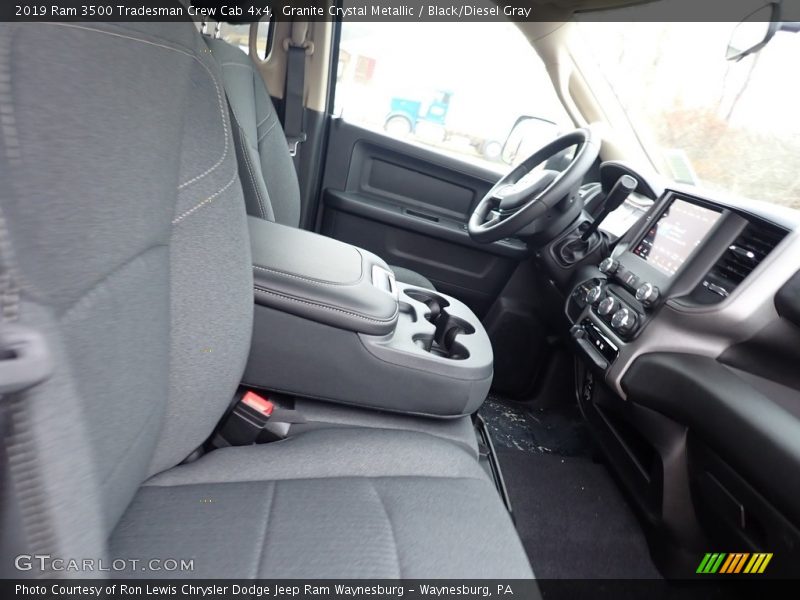Granite Crystal Metallic / Black/Diesel Gray 2019 Ram 3500 Tradesman Crew Cab 4x4