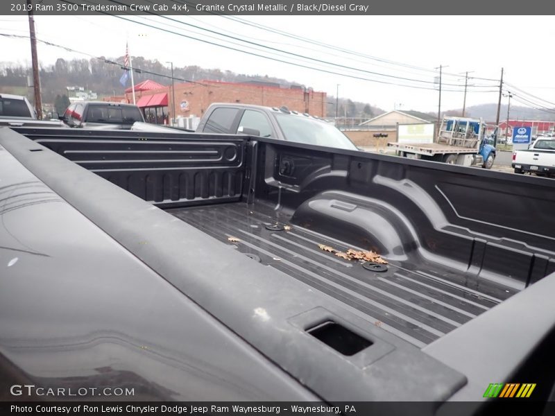 Granite Crystal Metallic / Black/Diesel Gray 2019 Ram 3500 Tradesman Crew Cab 4x4