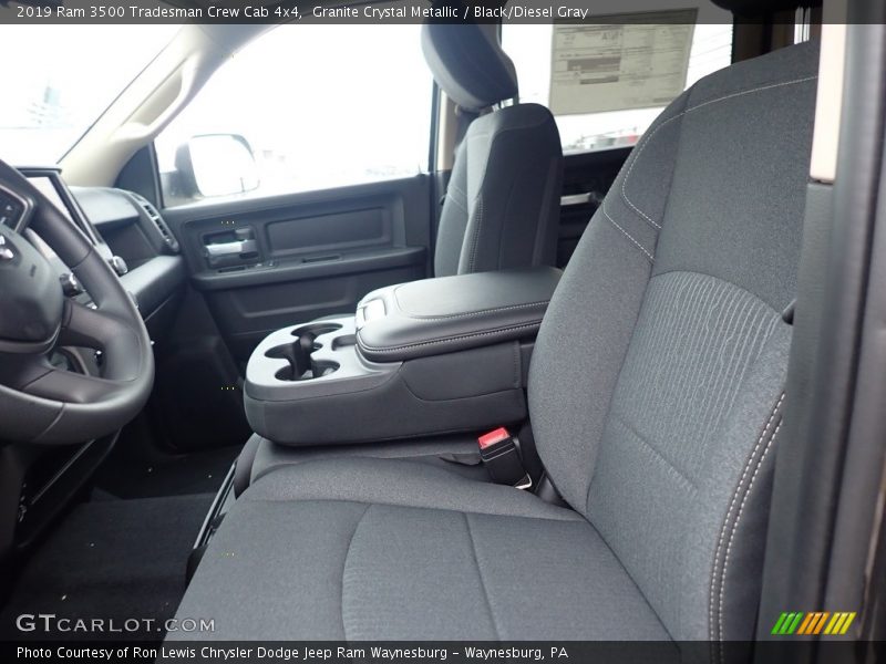 Granite Crystal Metallic / Black/Diesel Gray 2019 Ram 3500 Tradesman Crew Cab 4x4