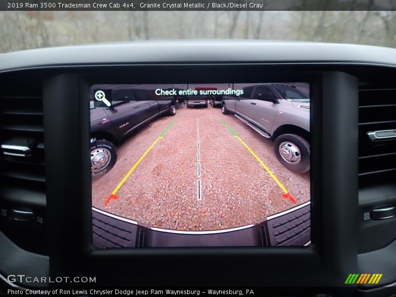 Granite Crystal Metallic / Black/Diesel Gray 2019 Ram 3500 Tradesman Crew Cab 4x4