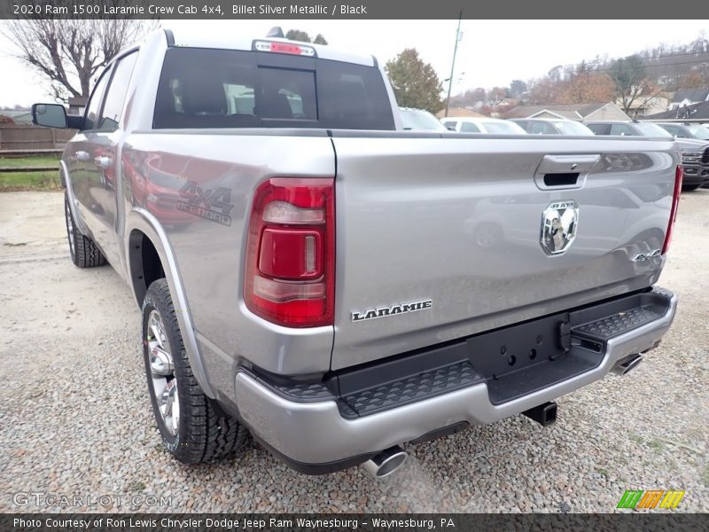 Billet Silver Metallic / Black 2020 Ram 1500 Laramie Crew Cab 4x4