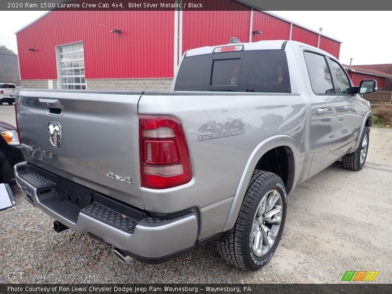  2020 1500 Laramie Crew Cab 4x4 Billet Silver Metallic