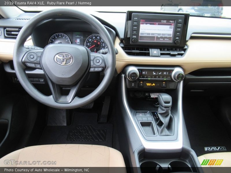 Ruby Flare Pearl / Nutmeg 2019 Toyota RAV4 XLE