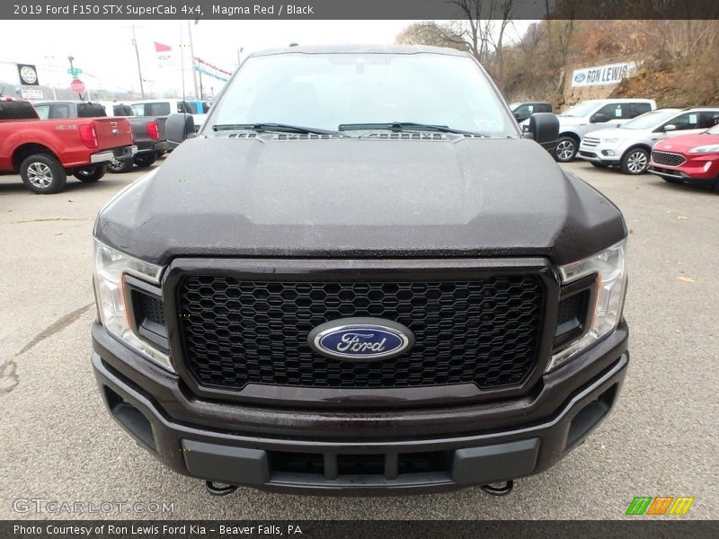 Magma Red / Black 2019 Ford F150 STX SuperCab 4x4