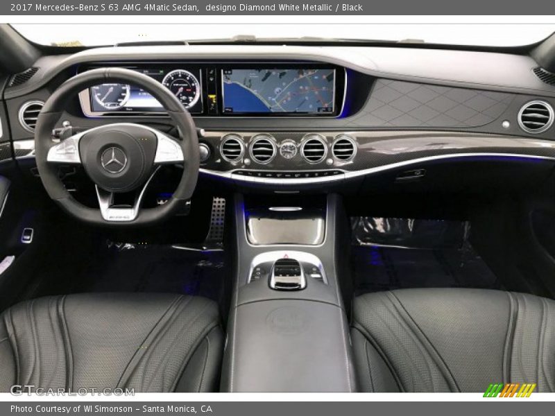 Dashboard of 2017 S 63 AMG 4Matic Sedan