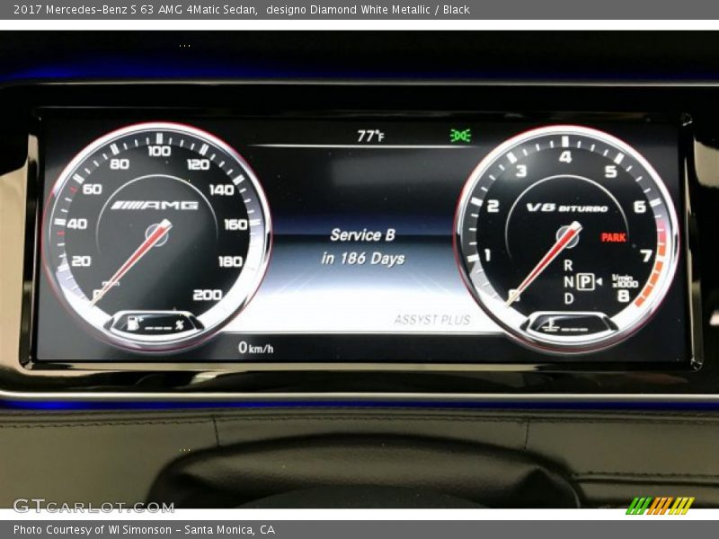  2017 S 63 AMG 4Matic Sedan 63 AMG 4Matic Sedan Gauges