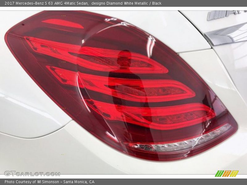 designo Diamond White Metallic / Black 2017 Mercedes-Benz S 63 AMG 4Matic Sedan