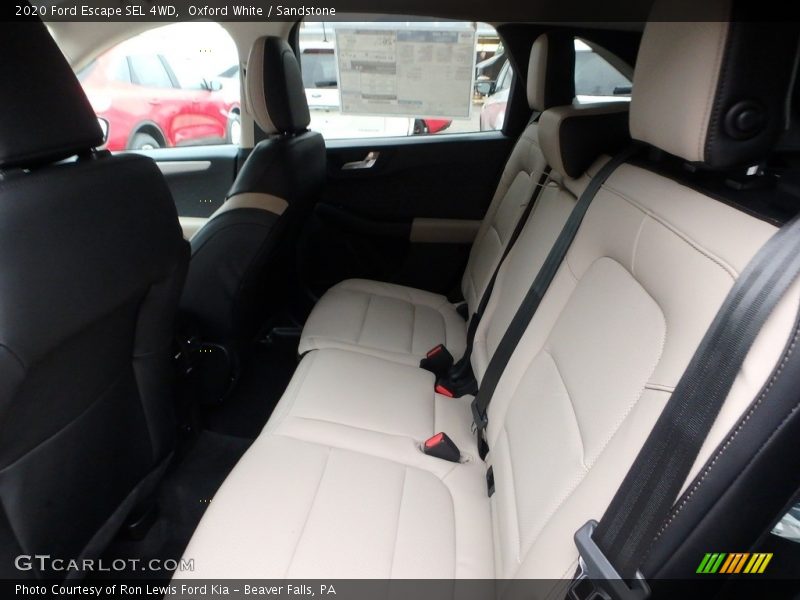 Rear Seat of 2020 Escape SEL 4WD