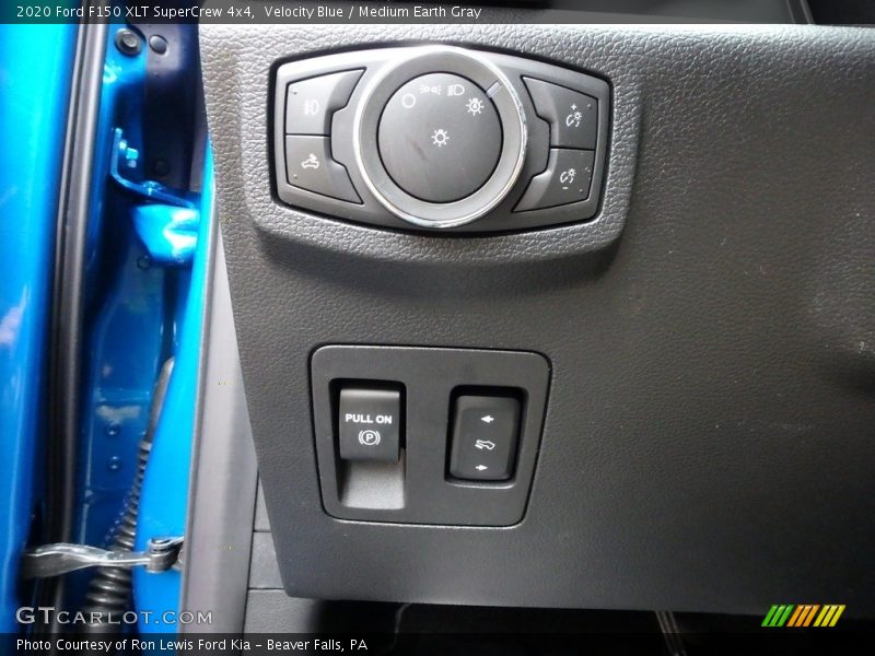 Controls of 2020 F150 XLT SuperCrew 4x4