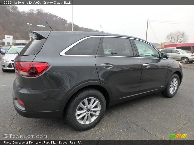 Gravity Gray / Black 2020 Kia Sorento LX AWD
