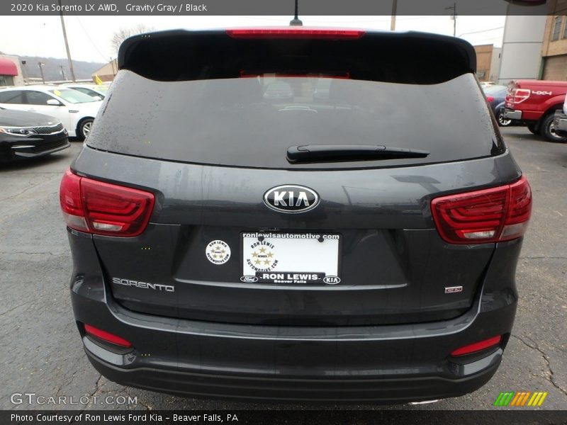 Gravity Gray / Black 2020 Kia Sorento LX AWD