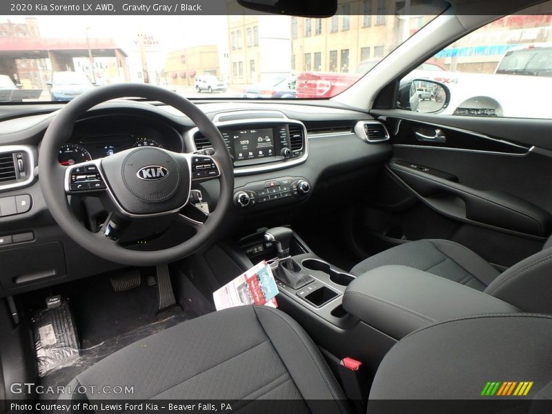  2020 Sorento LX AWD Black Interior