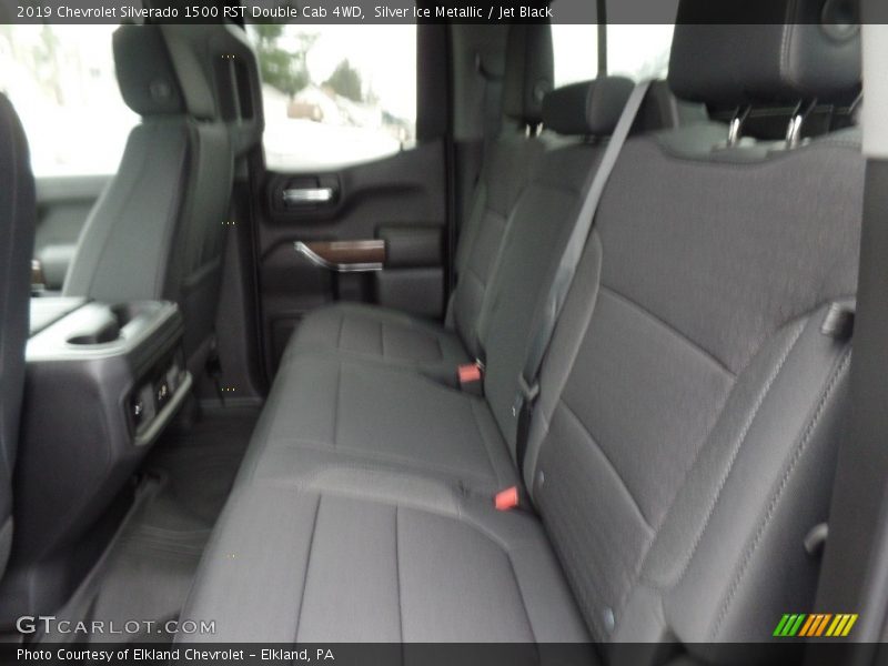 Silver Ice Metallic / Jet Black 2019 Chevrolet Silverado 1500 RST Double Cab 4WD