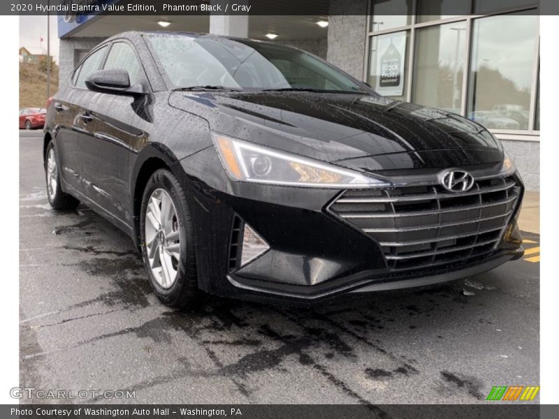 Phantom Black / Gray 2020 Hyundai Elantra Value Edition