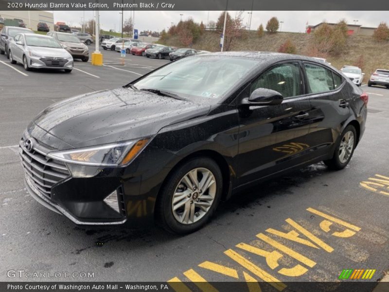 Phantom Black / Gray 2020 Hyundai Elantra Value Edition
