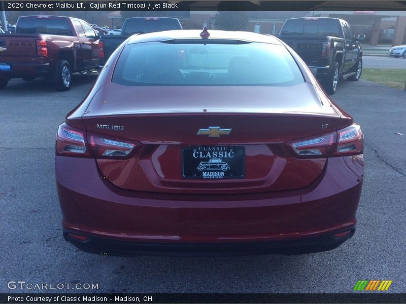 Cajun Red Tintcoat / Jet Black 2020 Chevrolet Malibu LT
