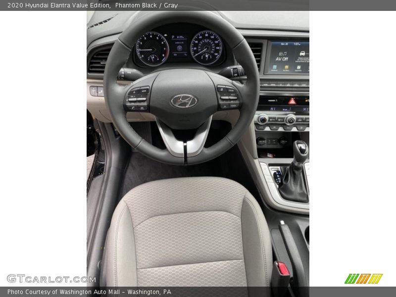 Phantom Black / Gray 2020 Hyundai Elantra Value Edition