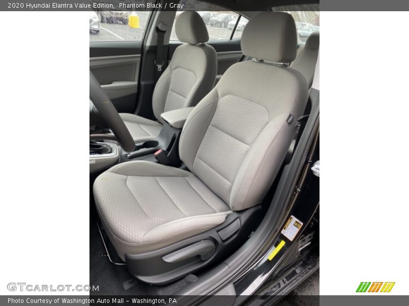 Phantom Black / Gray 2020 Hyundai Elantra Value Edition