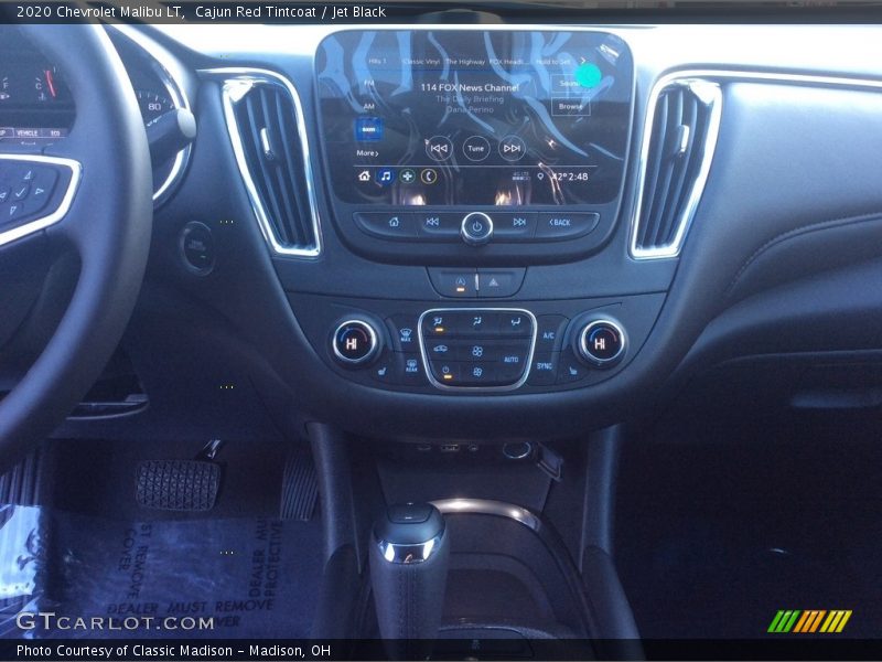 Cajun Red Tintcoat / Jet Black 2020 Chevrolet Malibu LT