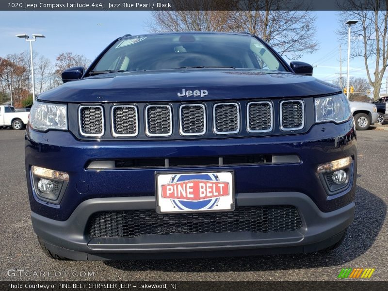Jazz Blue Pearl / Black 2020 Jeep Compass Latitude 4x4