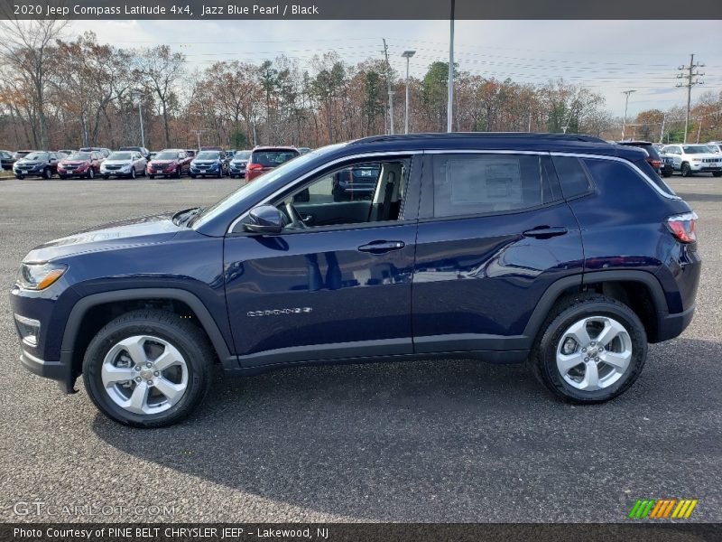 Jazz Blue Pearl / Black 2020 Jeep Compass Latitude 4x4