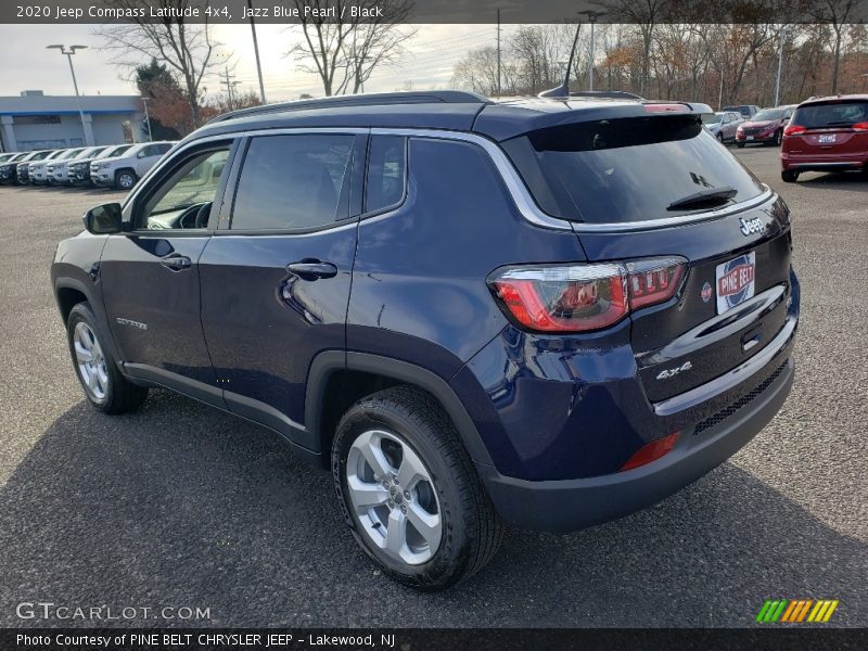 Jazz Blue Pearl / Black 2020 Jeep Compass Latitude 4x4