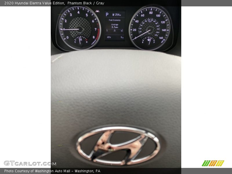 Phantom Black / Gray 2020 Hyundai Elantra Value Edition