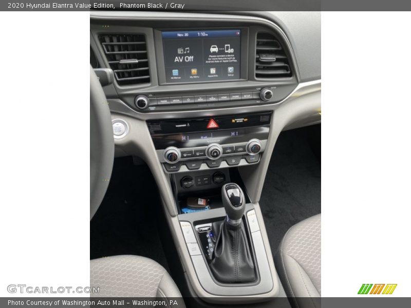 Phantom Black / Gray 2020 Hyundai Elantra Value Edition