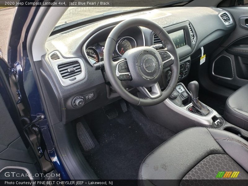 Jazz Blue Pearl / Black 2020 Jeep Compass Latitude 4x4