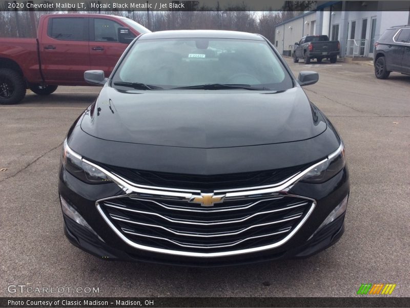 Mosaic Black Metallic / Jet Black 2020 Chevrolet Malibu LT