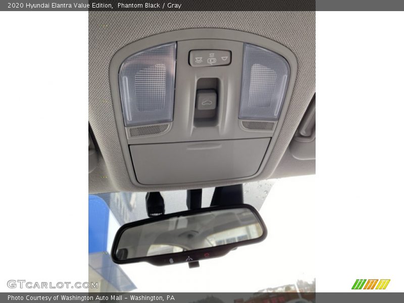 Phantom Black / Gray 2020 Hyundai Elantra Value Edition