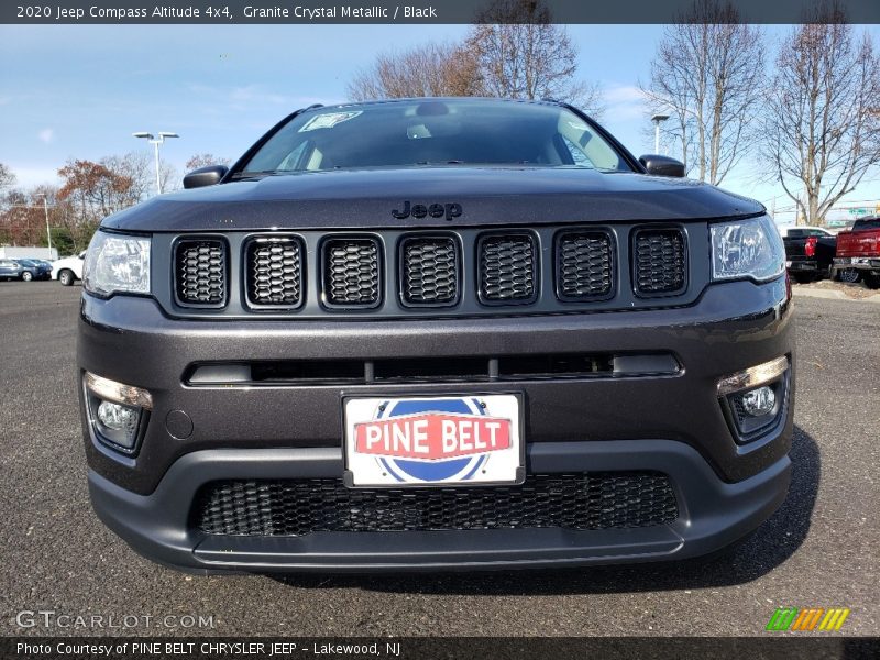 Granite Crystal Metallic / Black 2020 Jeep Compass Altitude 4x4