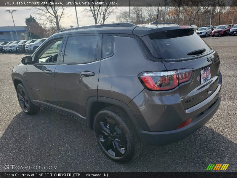 Granite Crystal Metallic / Black 2020 Jeep Compass Altitude 4x4