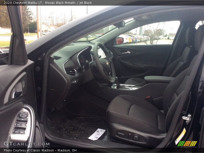 Mosaic Black Metallic / Jet Black 2020 Chevrolet Malibu LT