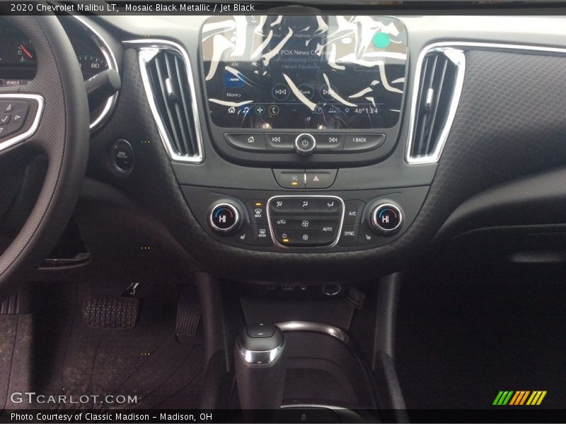 Mosaic Black Metallic / Jet Black 2020 Chevrolet Malibu LT