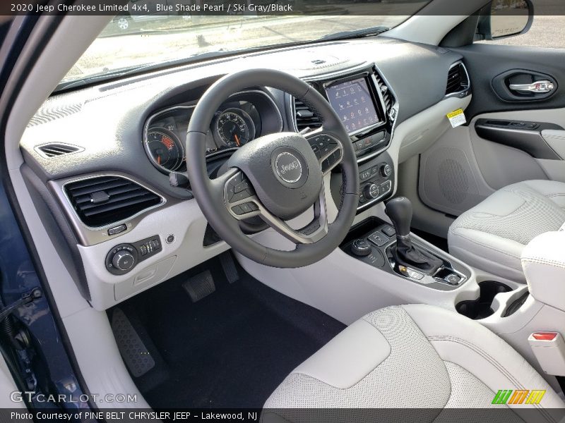  2020 Cherokee Limited 4x4 Ski Gray/Black Interior
