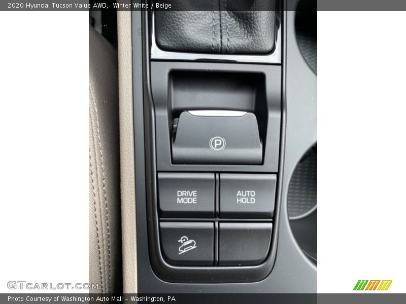 Winter White / Beige 2020 Hyundai Tucson Value AWD