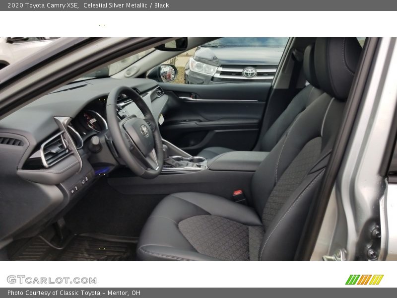 Front Seat of 2020 Camry XSE