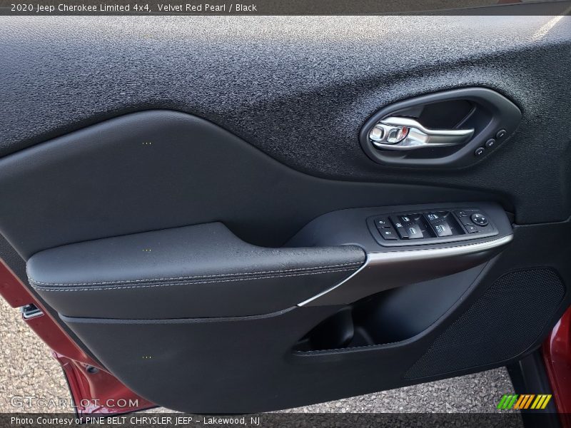 Velvet Red Pearl / Black 2020 Jeep Cherokee Limited 4x4