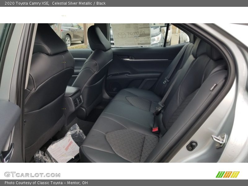 Rear Seat of 2020 Camry XSE
