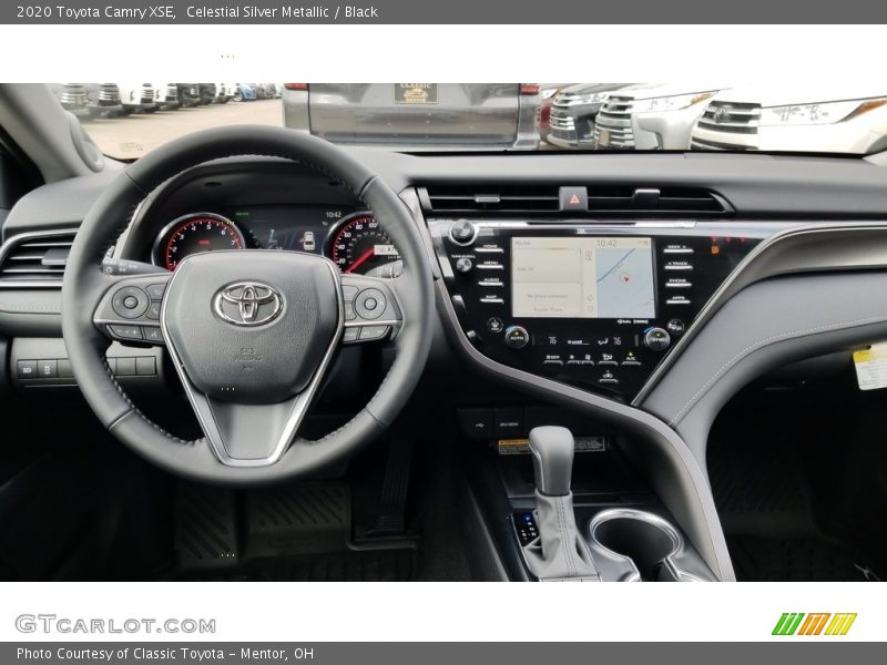 Dashboard of 2020 Camry XSE