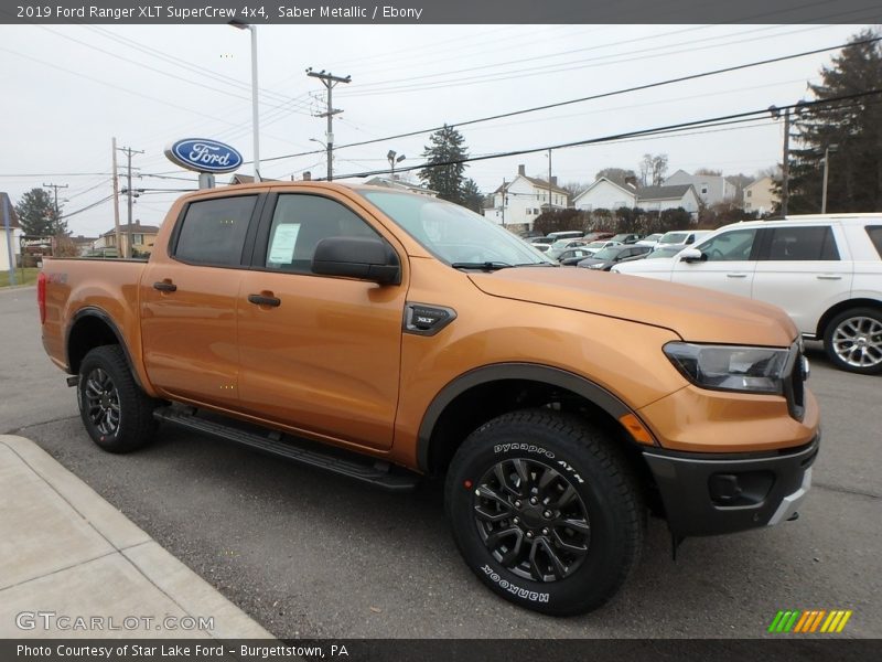 Front 3/4 View of 2019 Ranger XLT SuperCrew 4x4