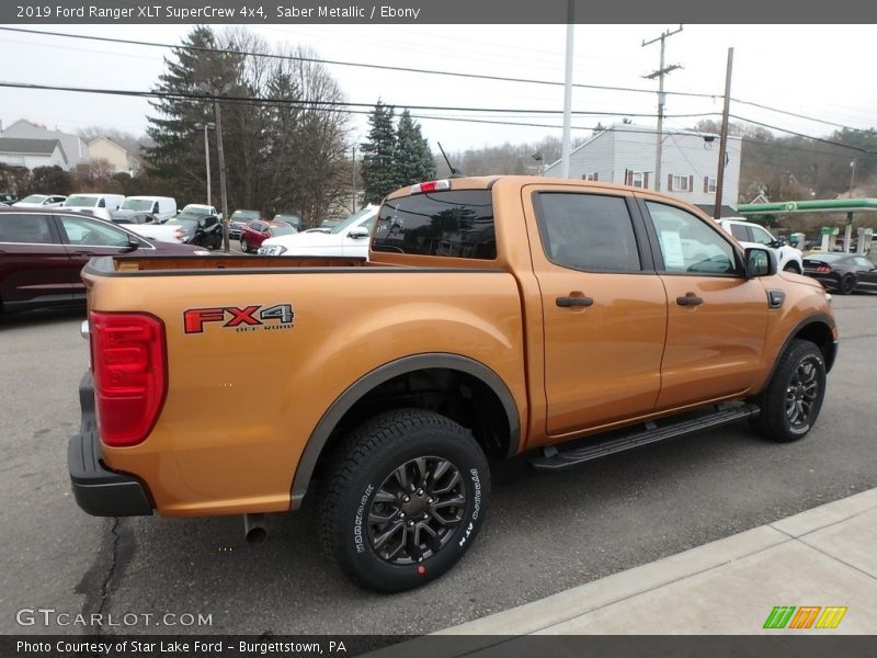 Saber Metallic / Ebony 2019 Ford Ranger XLT SuperCrew 4x4