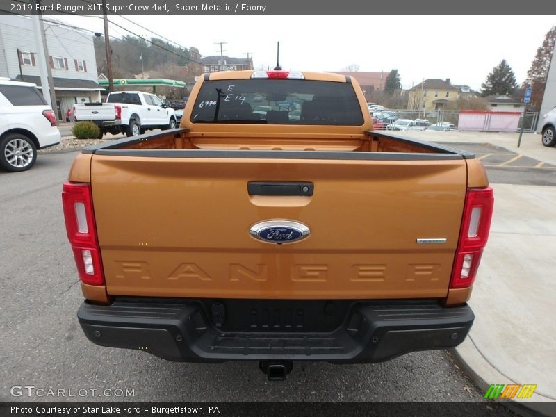 Saber Metallic / Ebony 2019 Ford Ranger XLT SuperCrew 4x4